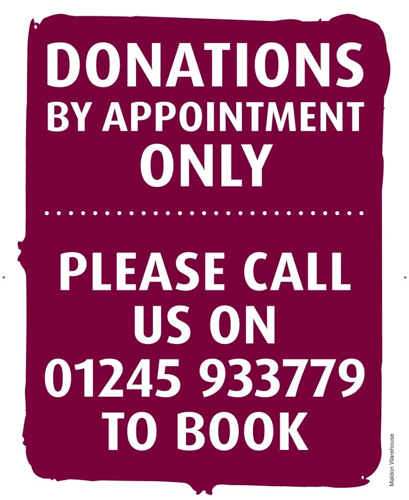 Maldon Clearance Warehouses Farleigh Hospice