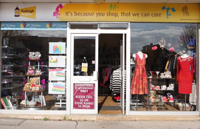 Writtle shop window